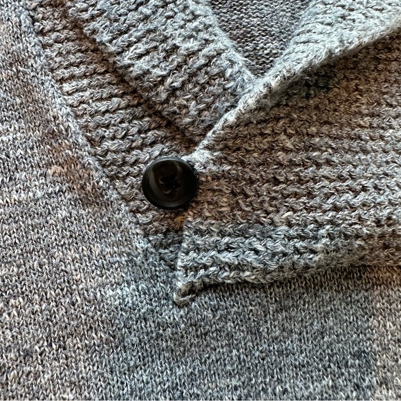 Banana Republic Sweater Mens Tan color Collar v-neck - Picture 7 of 8